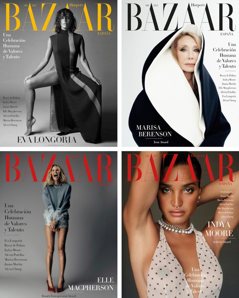 Harper's Bazaar España December 2023 : The Women of the Year Issue