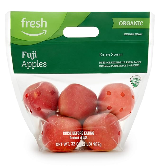 bag of fuji apples