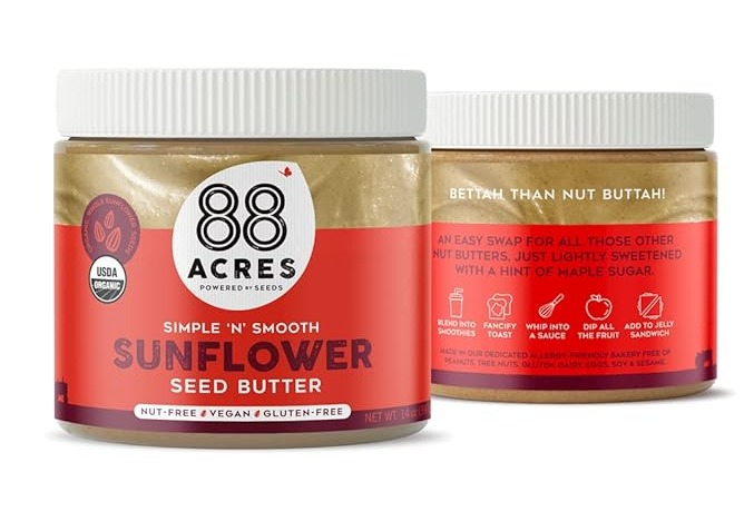 88 Acres Organic Sunflower Seed butter