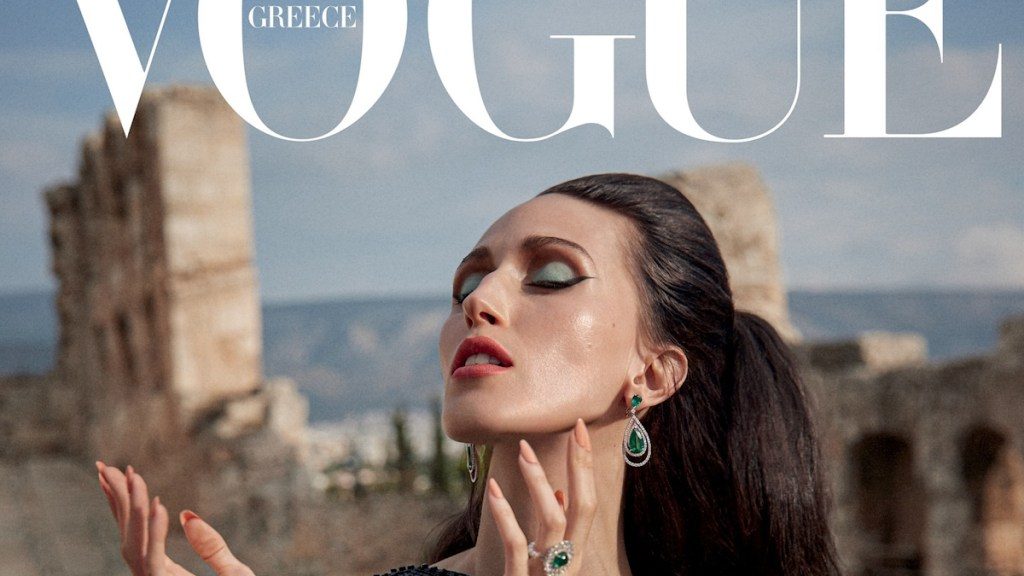 Anna Cleveland Pays Homage to Maria Callas as Vogue Greece’s December 2023 Cover Star