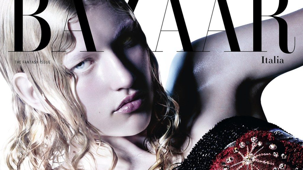 Nick Knight Captures Apolline Rocco Fohrer & Avanti Nagrath for the December 2023 Covers of Harper’s Bazaar Italia