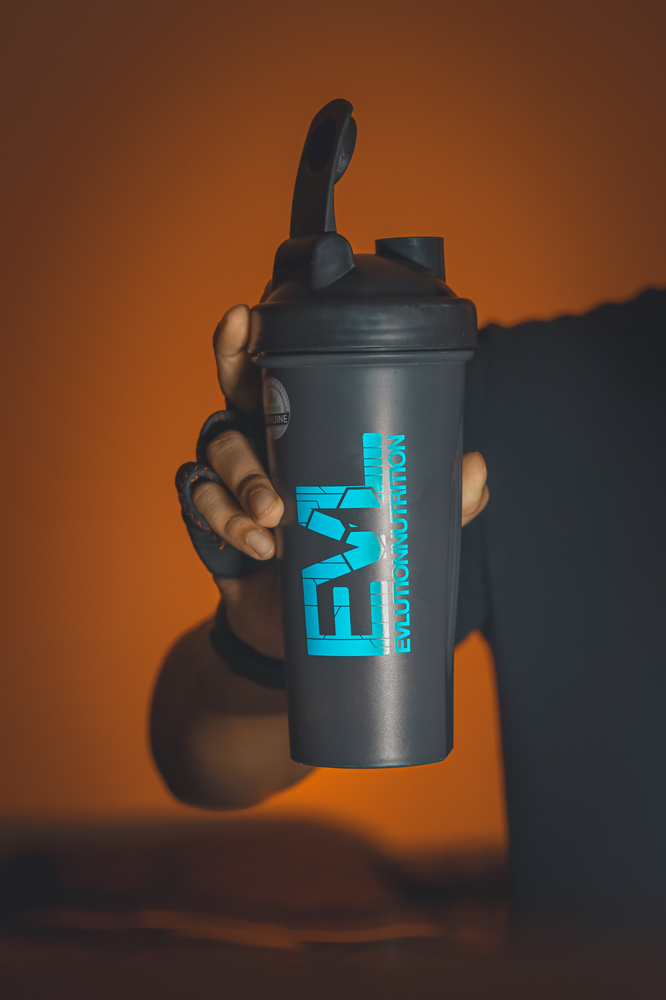creatine in a blender bottle