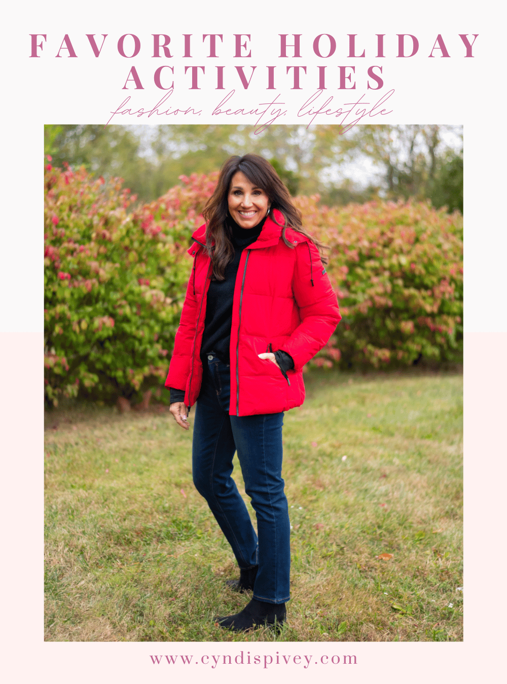 favorite holiday activities, holiday activities, holiday looks, holiday style, holiday outfits, best holiday activities, family-friendly holiday activities, cozy night in, holiday baking, holiday movies, holiday party, Christmas caroling, holiday church service, ice skating, pin for later, pinterest holiday activities, pinterest holiday looks