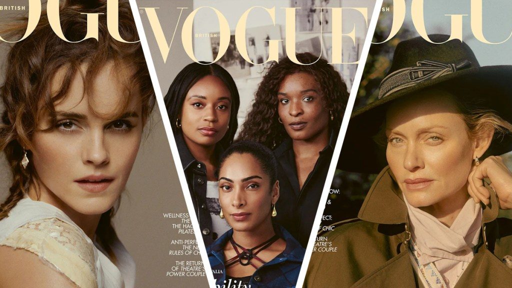 Emma Watson, Amber Valletta & More Front British Vogue’s ‘Sustainability Trailblazers’ Issue for January 2024