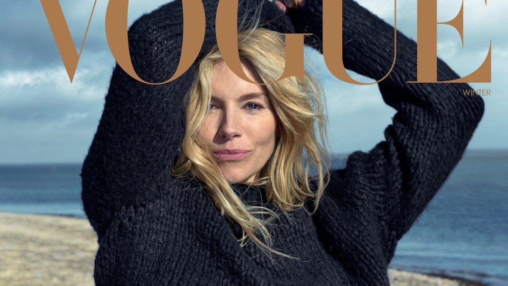 A Pregnant Sienna Miller Poses on Vogue’s Annie Leibovitz-Shot Winter 2024 Cover