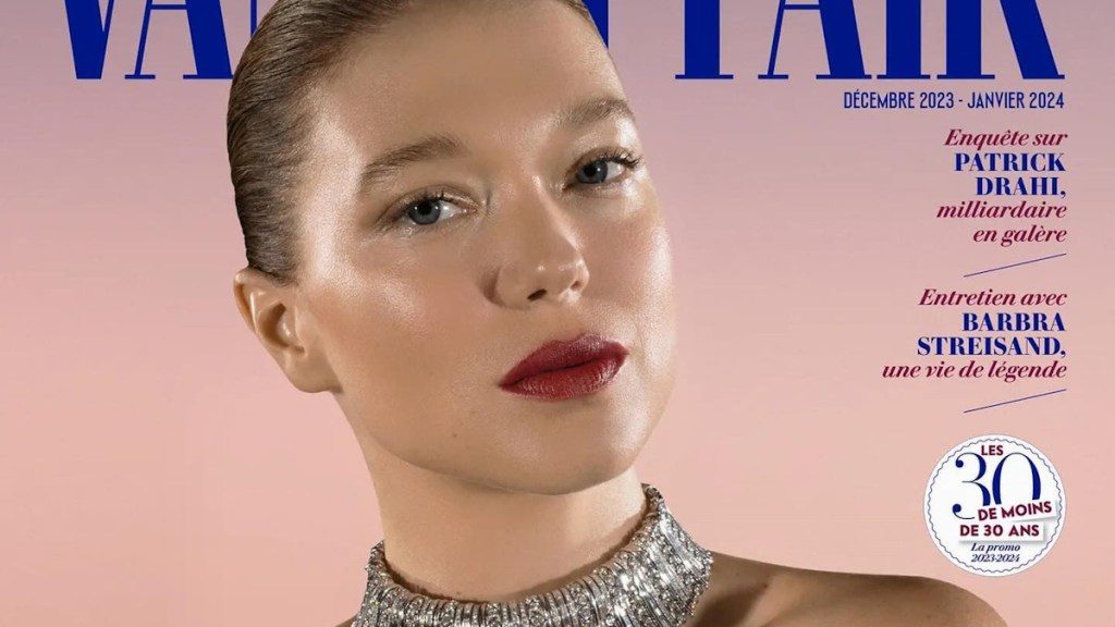 You’ll Either Love or Loathe Léa Seydoux’s Vanity Fair France Cover for December 2023/January 2024