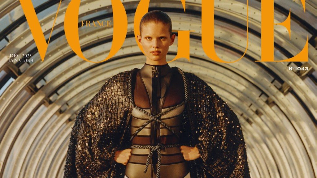 Ida Heiner’s First Vogue Cover Arrives in the Form of Vogue France’s Double December 2023/January 2024 Edition