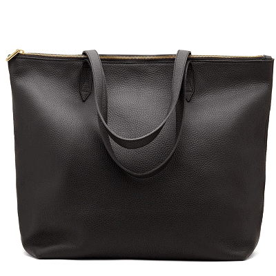 black tote bag
