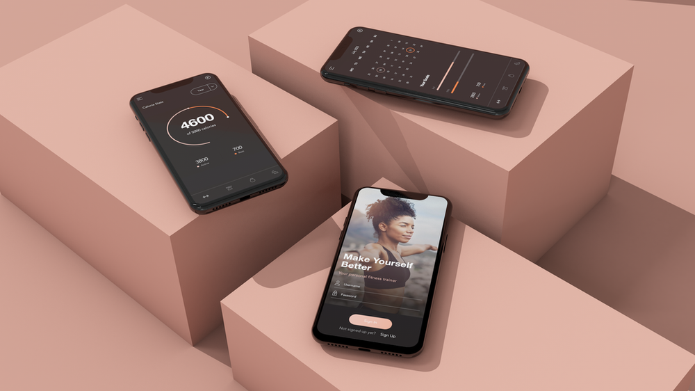 a fitness tracker device, showcasing a sleek wristband with a digital display, capturing the modern technology used for monitoring physical activity and health metrics.