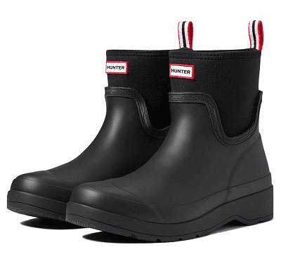 short rain boot