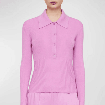 Splurge Monday’s Workwear Report: Button-Down Merino Wool Polo