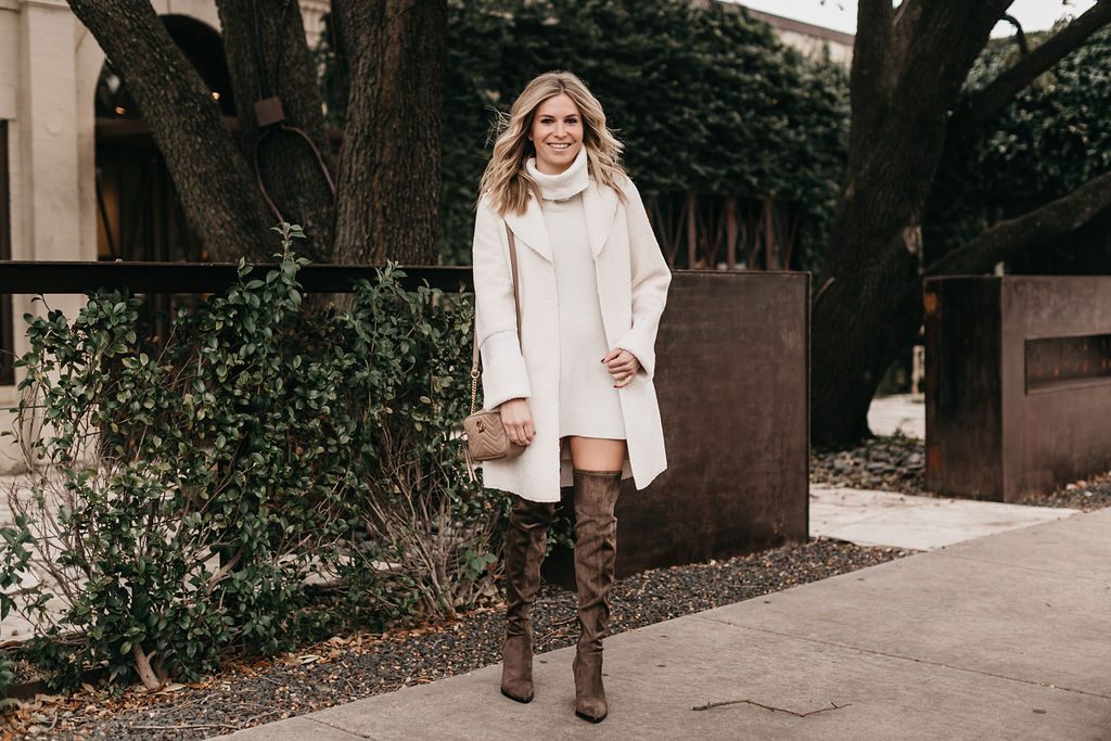 WINTER WHITE COATS - ONE SMALL BLONDE