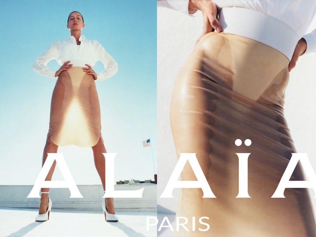 Alaïa S/S 2024 : Gisele Bündchen by Tyrone Lebon