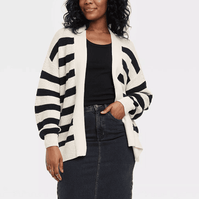 Frugal Friday’s Workwear Report: Open-Front Cardigan