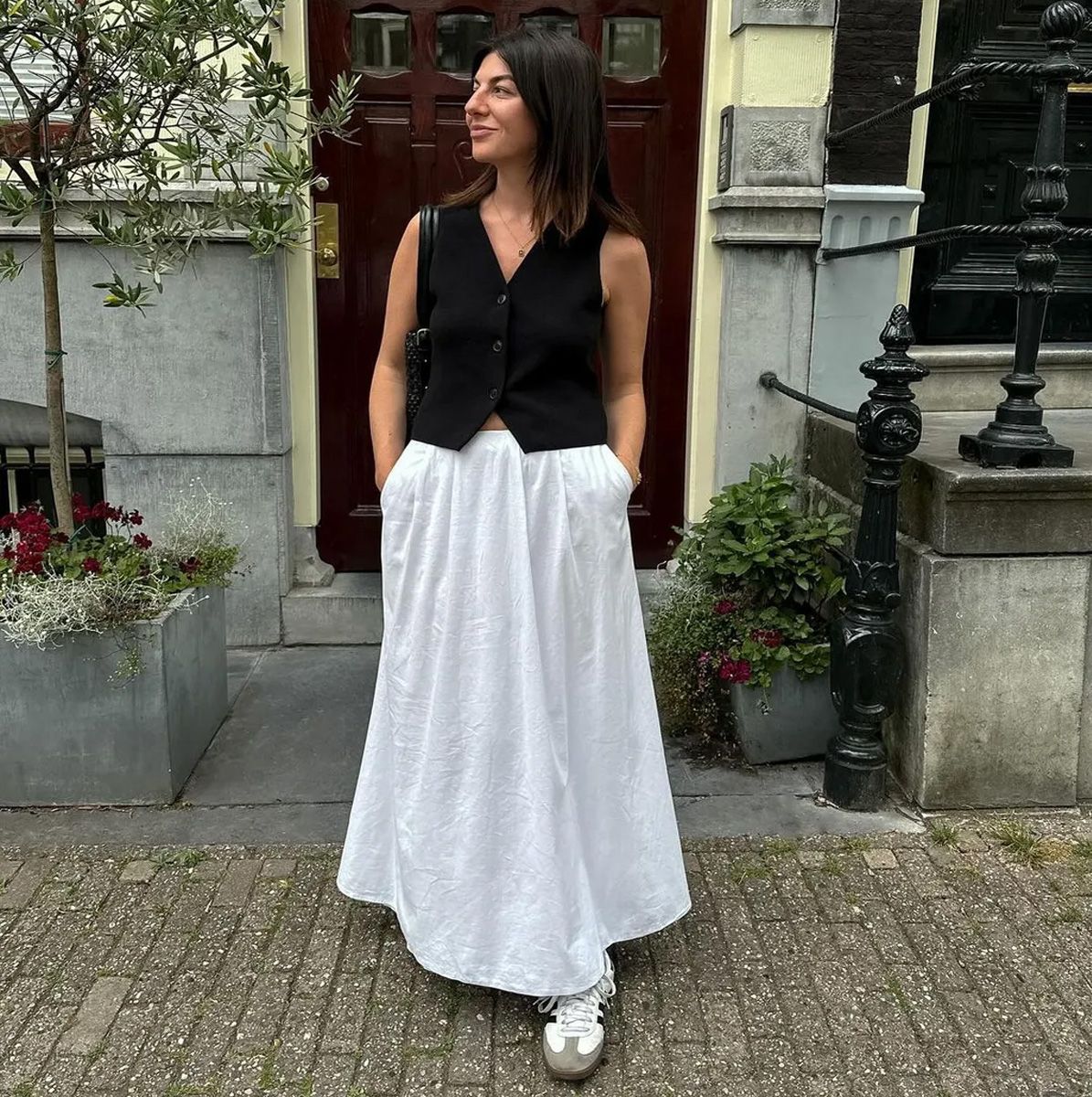 The 6 Best Sneakers Styles to Wear With Skirts This Summer