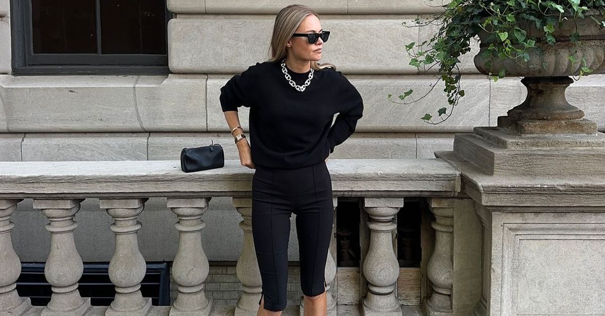 6 Incredibly Chic, All-Black Capri Pants Outfits to Copy