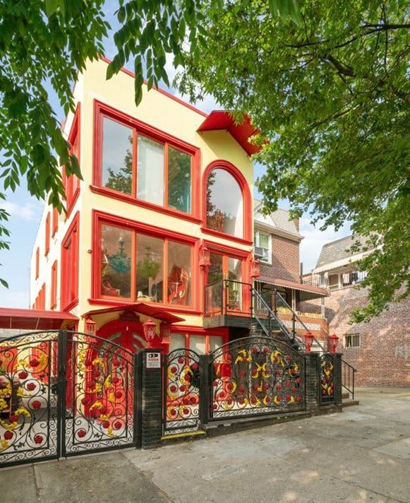 A Unique & Colorful Home in Queens