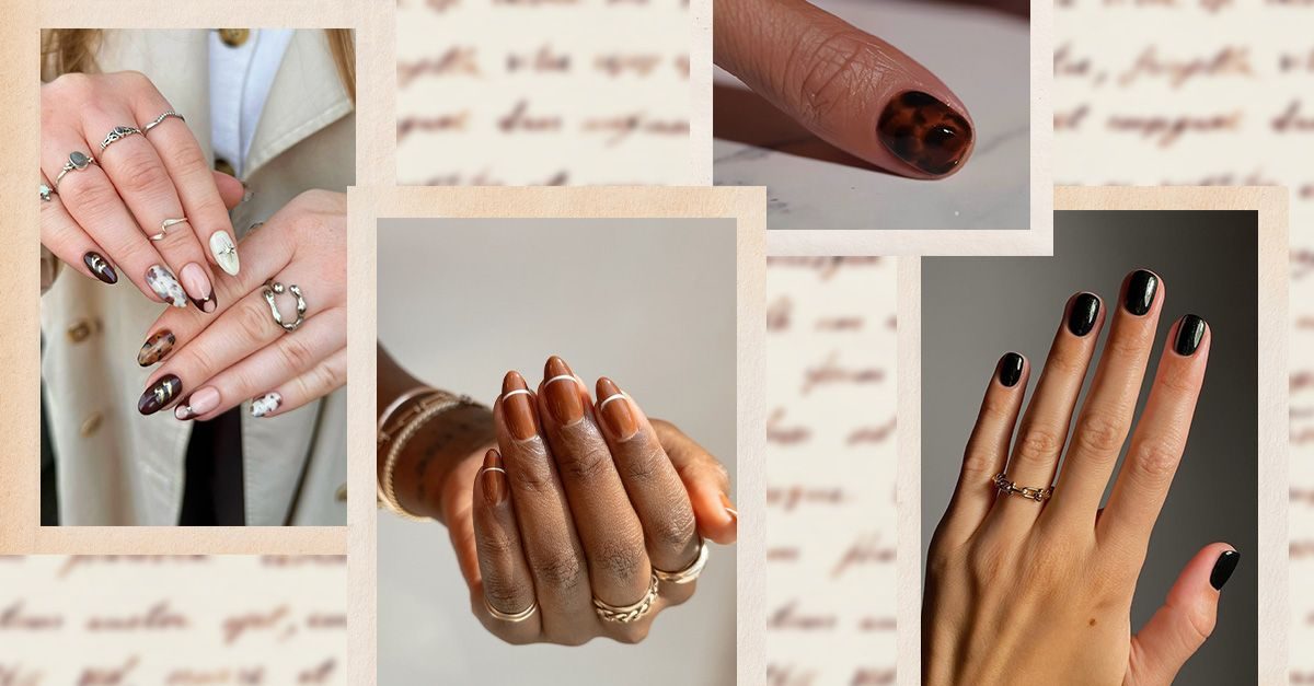 15 Dark Academia Nails That Take Us Straight To Prep School