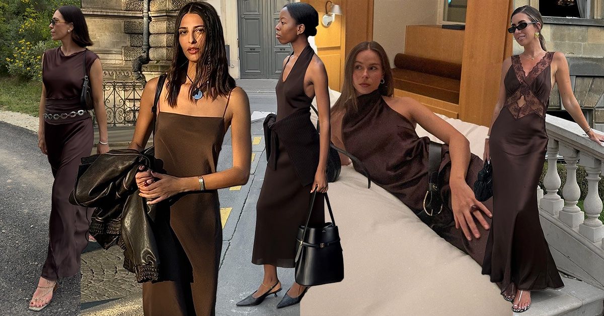 6 Chic Ways to Wear the Brown-Dress Trend for Summer 2026