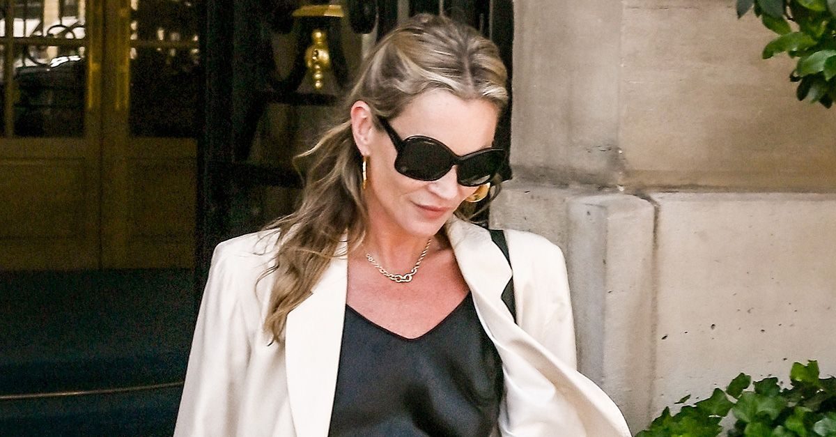 Kate Moss Wore an Elegant Summer Dress Trend to the Airport